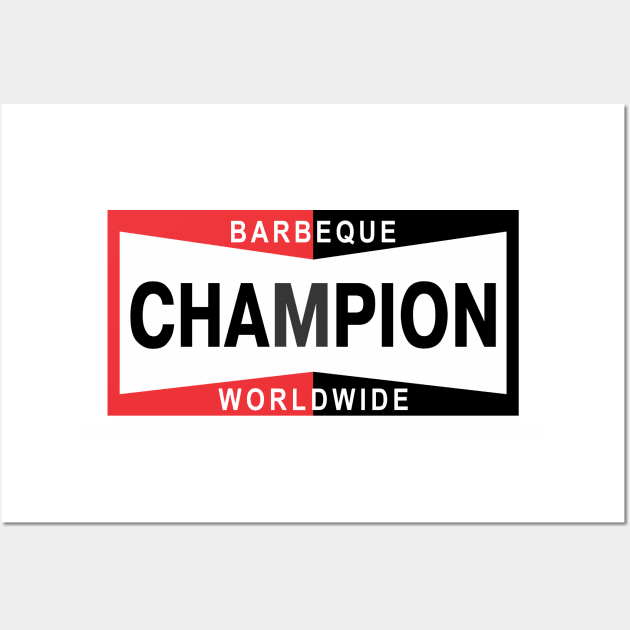 Barbeque Champion Wall Art by Vault Emporium